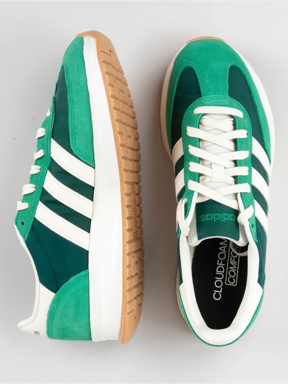 ADIDAS Run 70s 2.0 Women's
Sneakers •Green & White•Low Top
Lace-Up • NWT. Size 5